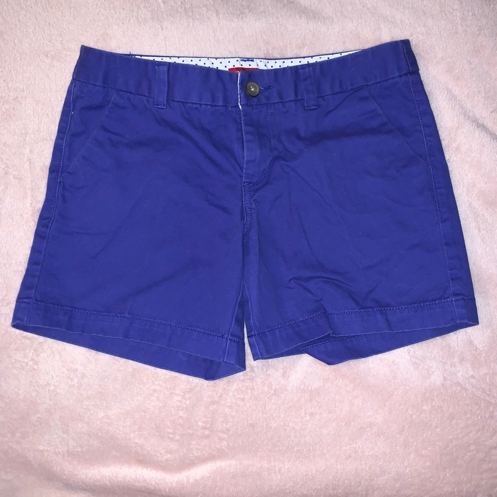 Ladies blue shorts